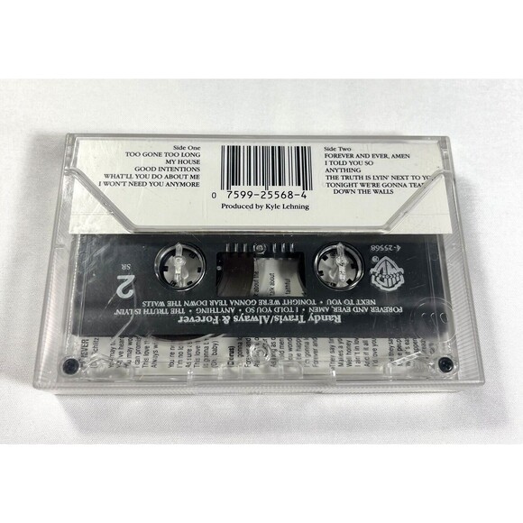 Randy Travis-Always And Forever-1987 Cassette-Warner Brothers-USA-Folk Country - Picture 4 of 11